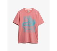 Loose T-shirt Superdry Roadside Trade Rose S