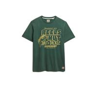 Loose T-shirt Superdry Roadside Trade Vert L