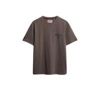 Loose T-shirt Superdry Tokyo Narrative Gris XL