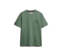 Superdry T shirt Tokyo Narrative Loose Tee in Green EU M