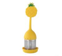 Loose Tea Infuser Flamingo Design with Silicone Handle - for Premium Steel Strainer for Rooibos Oolong Coffee - 15cm Kitchen Accessory(5)