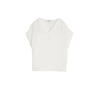 Loose V-Neck Blouse for Women Tom Tailor Blanc 46