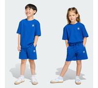 Loose Waffle Short T-Shirt Set
