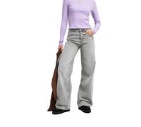 Loose Women's Jeans Roxy Surf Crush Gris 40