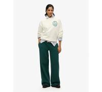 Loose women's joggers Superdry Essential Logo Green L