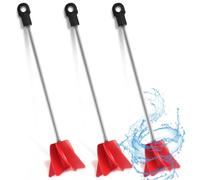 Loosh 3 Pcs 11 Inch Paint Stirrer for Drill, Paint Mixer Attachment, Helix Epoxy Mixer for Concrete Resin Silicone Stirrer Paddle Works with Most Drills