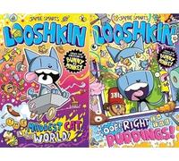 Looshkin: The Maddest Cat in the World & Oof! Right in the Pudding 2 Book Set Collection