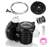 loosoo 17307-0110S Pool Pump Tank Body Assembly Kit Compatible with Pentair Sta-Rite IntelliPro, Max-E-Pro Series, Includes V-Clamp, Seal Plate Kit & 2-Inch Union, Pool and Spa Inground Pump