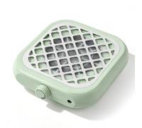 Lootaan Mini Nail Dust Collector, Powerful Professional Nail Vacuum Dust Extractor with 30Pcs Filter Pads, Strong Suction Nail Extractor Fan Dust Collector Nail Salon and Home Use(Green) (Green)
