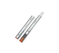 LOOTICH Full Extension Ball Bearing Drawer Runners 300 mm with Automatic Soft Closing Mechanism Side Mounted Buffering Cushioning Drawer Slide Load Capacity 35 kg (1 Set)