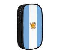 Lootpe Argentine Flag Print Pencil Case,Storage Bag, Large Capacity Pencil Box, Portable Office Pen Bag With Zipper