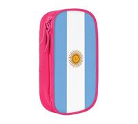 Lootpe Argentine Flag Print Pencil Case,Storage Bag, Large Capacity Pencil Box, Portable Office Pen Bag With Zipper