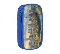 Lootpe Austin Texas Print Pencil Case,Storage Bag, Large Capacity Pencil Box, Portable Office Pen Bag With Zipper