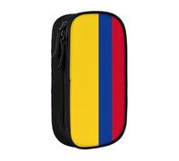 Lootpe Flag Of Colombia Print Pencil Case,Storage Bag, Large Capacity Pencil Box, Portable Office Pen Bag With Zipper