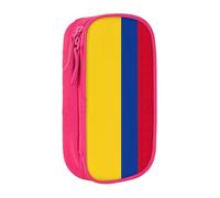 Lootpe Flag Of Colombia Print Pencil Case,Storage Bag, Large Capacity Pencil Box, Portable Office Pen Bag With Zipper