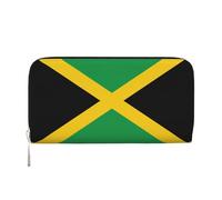 lootpe Flag Of Jamaica Print Womens Wallet, Ladies Credit Card Holder, Phone Wallet Purses, Long Clutch Hand Bag