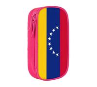 Lootpe Flag Of Venezuela Print Pencil Case,Storage Bag, Large Capacity Pencil Box, Portable Office Pen Bag With Zipper