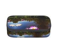 lootpe Fotor-Ai-20230806154556_2 Print Large Capacity Pencil Pouch, Office Stationery Organizer, Portable Pen Bag For Office