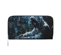 lootpe Hacker Attack Print Womens Wallet, Ladies Credit Card Holder, Phone Wallet Purses, Long Clutch Hand Bag