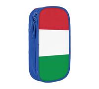 Lootpe Italian Flag Print Pencil Case,Storage Bag, Large Capacity Pencil Box, Portable Office Pen Bag With Zipper