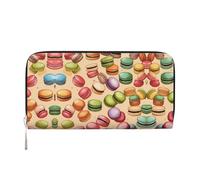 lootpe Macaron Biscuit Flavored Print Womens Wallet, Ladies Credit Card Holder, Phone Wallet Purses, Long Clutch Hand Bag