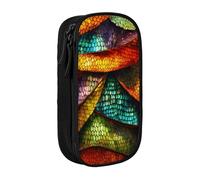 Lootpe Magical Pattern Print Pencil Case,Storage Bag, Large Capacity Pencil Box, Portable Office Pen Bag With Zipper