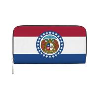 lootpe Missouri State Flag Print Womens Wallet, Ladies Credit Card Holder, Phone Wallet Purses, Long Clutch Hand Bag