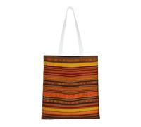 lootpe Native American Pattern Print Aesthetic Canvas Tote Bag, Lightweight Tote Bag, Reusable Grocery Bags, For Shopping Gym Work