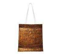 lootpe Native American Print Aesthetic Canvas Tote Bag, Lightweight Tote Bag, Reusable Grocery Bags, For Shopping Gym Work