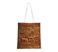 lootpe Native American Print Aesthetic Canvas Tote Bag, Lightweight Tote Bag, Reusable Grocery Bags, For Shopping Gym Work