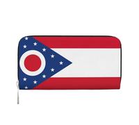 lootpe Ohio State Flag Print Womens Wallet, Ladies Credit Card Holder, Phone Wallet Purses, Long Clutch Hand Bag