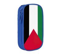 Lootpe Palestine Flag Print Pencil Case,Storage Bag, Large Capacity Pencil Box, Portable Office Pen Bag With Zipper