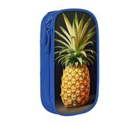 Lootpe Pineapple Painting Print Pencil Case,Storage Bag, Large Capacity Pencil Box, Portable Office Pen Bag With Zipper