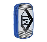 Lootpe Reflective Square Print Pencil Case,Storage Bag, Large Capacity Pencil Box, Portable Office Pen Bag With Zipper