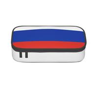 lootpe Russian Flag Print Large Capacity Pencil Pouch, Office Stationery Organizer, Portable Pen Bag For Office
