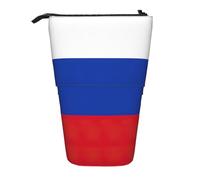 lootpe Russian Flag Print Telescopic Pencil Pouch Bag, Pop Up Pencil Case, Stand Up Pen Holder Cute Pen Bag, Pencil Bag
