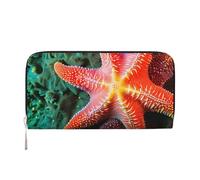 lootpe Sea Starfish Print Womens Wallet, Ladies Credit Card Holder, Phone Wallet Purses, Long Clutch Hand Bag