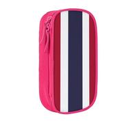 Lootpe Thailand Flag Print Pencil Case,Storage Bag, Large Capacity Pencil Box, Portable Office Pen Bag With Zipper
