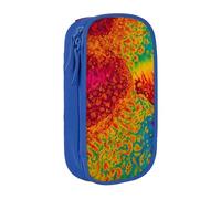 Lootpe Tie Dye Hippies Print Pencil Case,Storage Bag, Large Capacity Pencil Box, Portable Office Pen Bag With Zipper