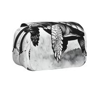 lootpe Turtle Write Print Large Capacity Pencil Case,Marker Pouch, Stationery Organizer Pouch,Portable Office Pen Bag