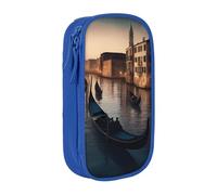 Lootpe Venice Night Print Pencil Case,Storage Bag, Large Capacity Pencil Box, Portable Office Pen Bag With Zipper