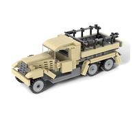 LootPop DIY Creative Kit - MOC Military Tank Model Japanese Type 94 Military Truck 258 Pieces