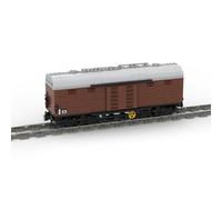 LootPop Electric Model Train Kit, MOC-119576 Ghost Travel Train Model, Building Block Set for DIY, Gift for Adults (Speed Control, Dynamic Version/873 Pieces)