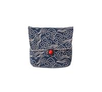 LootPop Handcraft Storage Bag for RG35XX SP & Miyoo Flip Game Consoles with Cloud Pattern- Compact Protective Case with Soft Interior& Accessory Pocket - Retro Gaming Travel Pouch