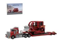 LootPop High Performance Low Loader Transport Truck Kit (1803 Pieces)