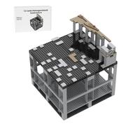 LootPop Medieval Castle Building Blocks Construction Kit, MOC-207947 C2 Hohengeroldseck Castle - Under-Unit Building Block Set for MOC-207737 Hohengeroldseck Castle (260 Pieces)