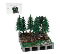 LootPop Medieval Castle Clamping Blocks Construction Kit, MOC-208072 C9 Hohengeroldseck Castle - Lumberjack Bearing Building Block Set for MOC-207737 Hohengeroldseck Castle (2229 Pieces)