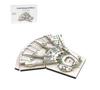 LootPop MOC-184753 Large Mosque of Mecca Building Block Set - 4776 Pieces Architecture Model Kit for Adults & Teenagers, Compatible Collector's Model with Religious Meaning