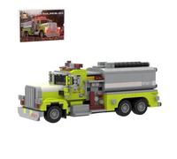 LootPop Model Kit, Retro Heavy Fire Engine Construction Kit, Collectible Classic Fire Engine Exhibition Model for Adults (1065 Pieces)