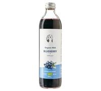 LOOV Wild Blueberry Juice Organic, 500 ml, Wild-Crafted from Nordic Forests, High in Antioxidants, 100% from Directly Pressed Blueberries, Not from Concentrate, No Water Added, No Added Sugar